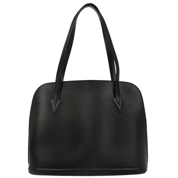 Louis Vuitton Black Epi Lussac Shoulder Bag M52282 AS0011 115947 - Picture 1 of 10